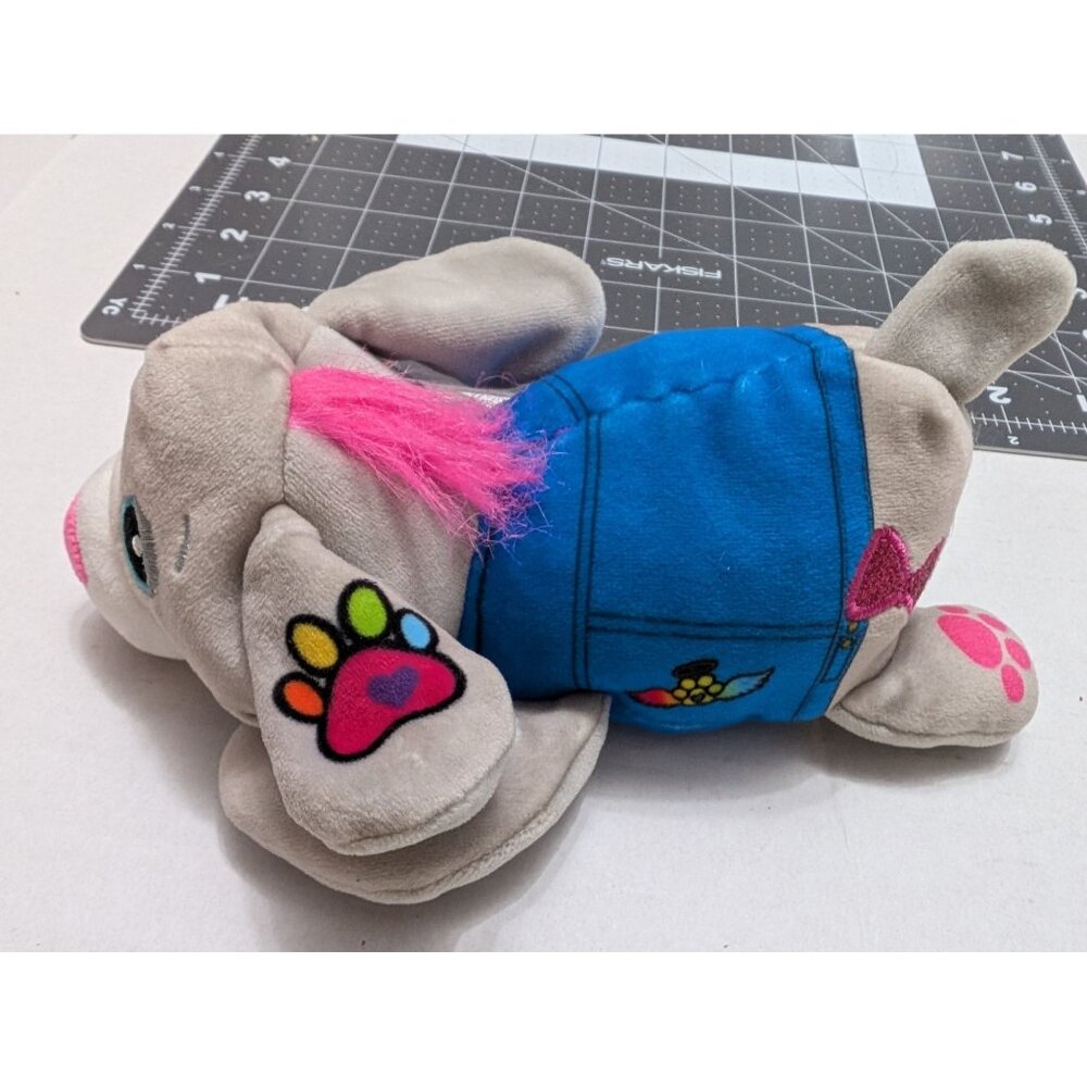 Basic Fun Cutetitos Fashion Puppyitos Twiggito pink mohawk bean body 9‎ in